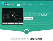 Tablet Screenshot of electrodiction.com